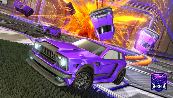 A Rocket League car design from Forellenfopp