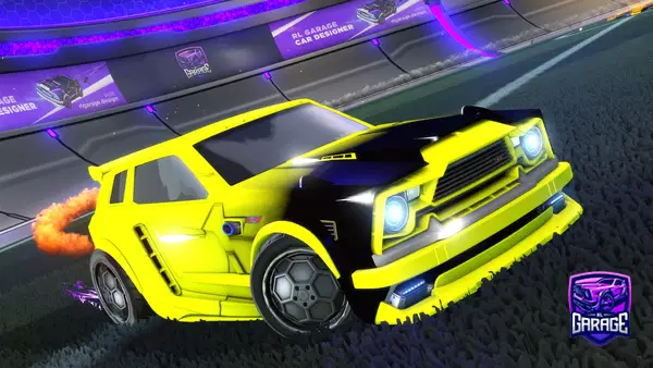 A Rocket League car design from QuickScopeGunner