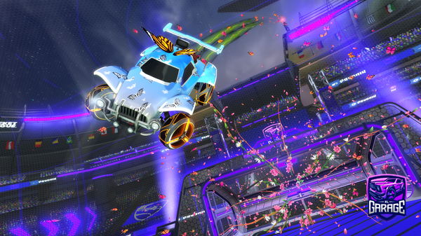 A Rocket League car design from Catharticcup