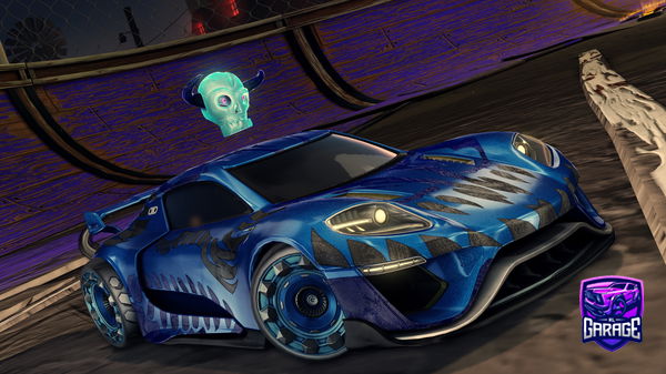 A Rocket League car design from abspielen