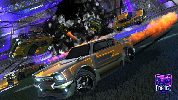 A Rocket League car design from Mally123