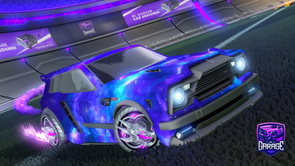 A Rocket League car design from markezz24