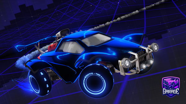 A Rocket League car design from randomzguy