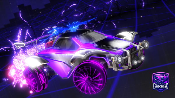 A Rocket League car design from TheSpiffingOne