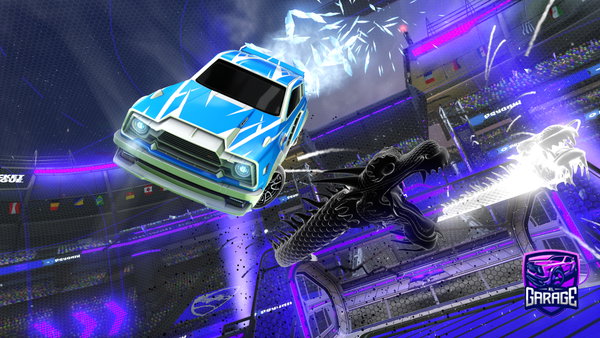 A Rocket League car design from SluidgyFred