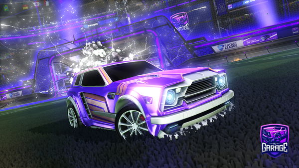 A Rocket League car design from SwissPaz