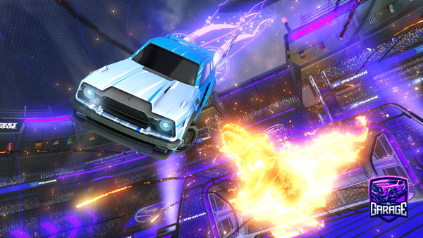 A Rocket League car design from ferug111