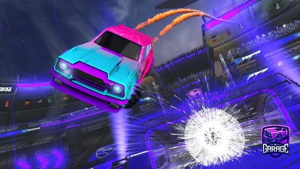 A Rocket League car design from CZE_ScrapyCoco