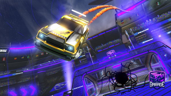 A Rocket League car design from bobsterroster