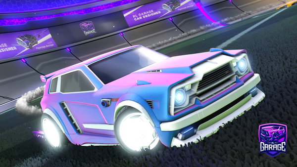 A Rocket League car design from _iannn224