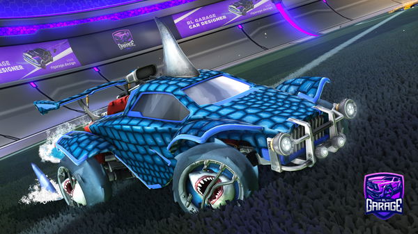 A Rocket League car design from CrazyRedTail