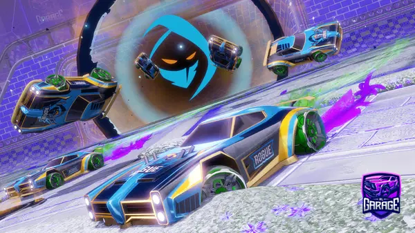 A Rocket League car design from Slipknot6
