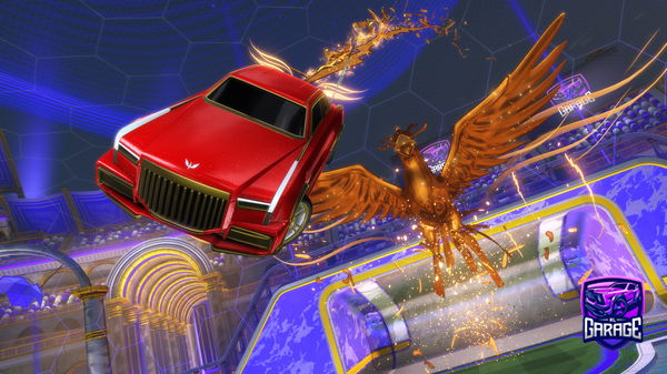 A Rocket League car design from qwertyasdfghjkl2077