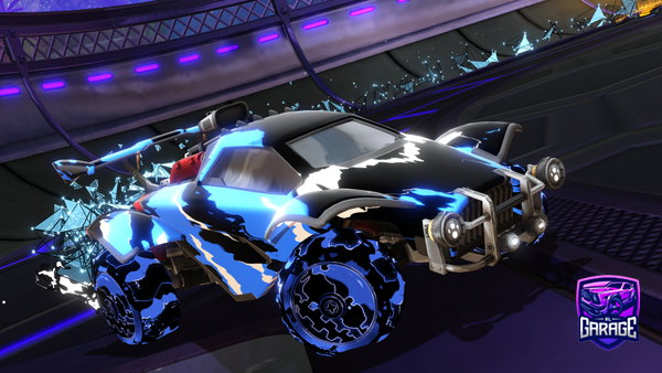 A Rocket League car design from wiLLunot