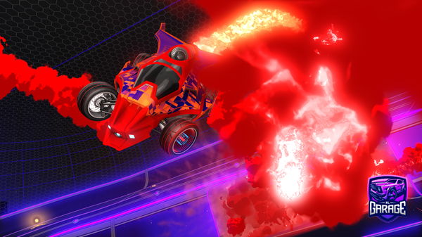 A Rocket League car design from DragonsoPL