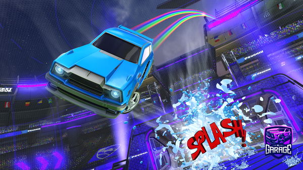 A Rocket League car design from dacinue