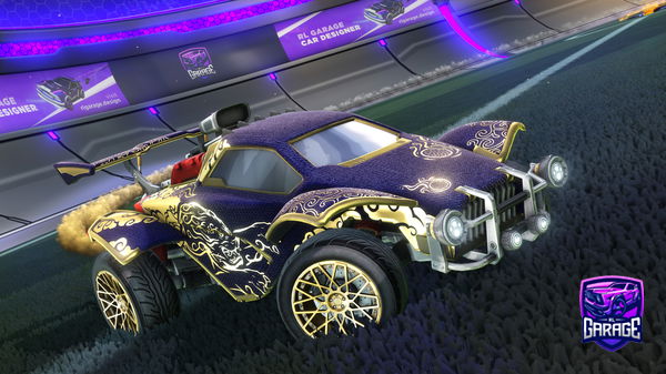 A Rocket League car design from TheGoodBoi119