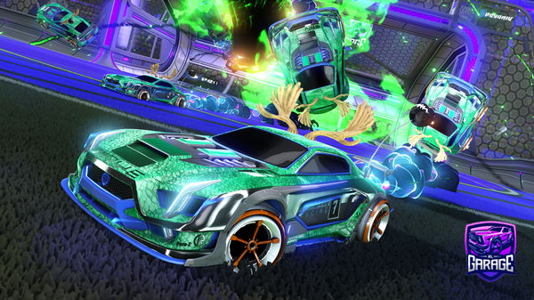 A Rocket League car design from Noahtorres