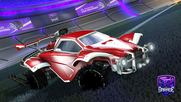 A Rocket League car design from Indiewowow9wowpw