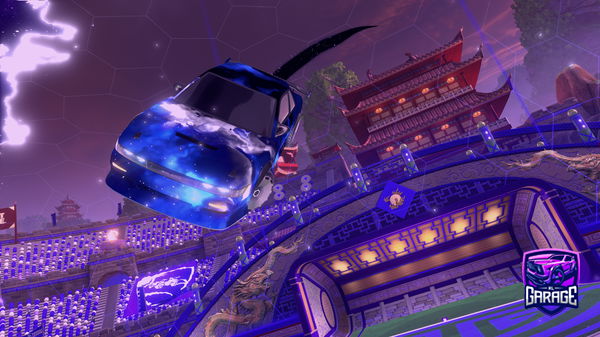 A Rocket League car design from KingOfThaWolves_