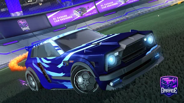 A Rocket League car design from DeiimosRL