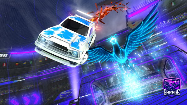 A Rocket League car design from NotKerber
