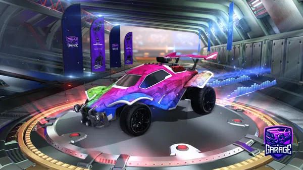 A Rocket League car design from AGG_JOHNSON