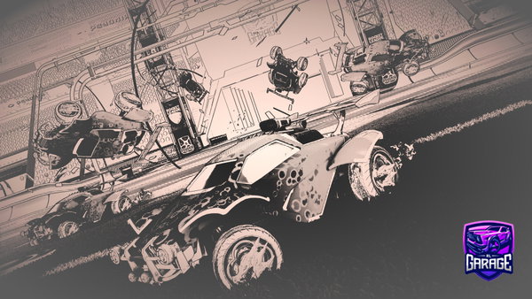 A Rocket League car design from IJ555