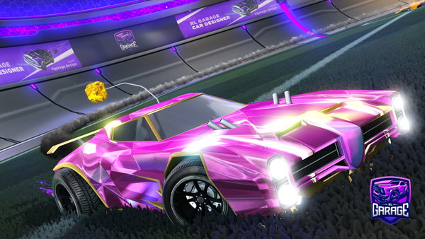 A Rocket League car design from mike309