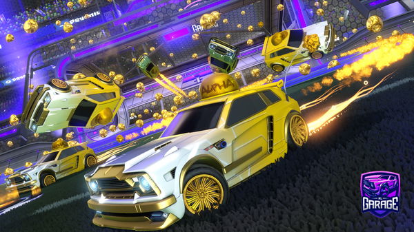 A Rocket League car design from MantarayNintendoSwitch