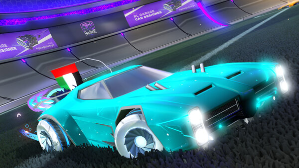 A Rocket League car design from zadnom