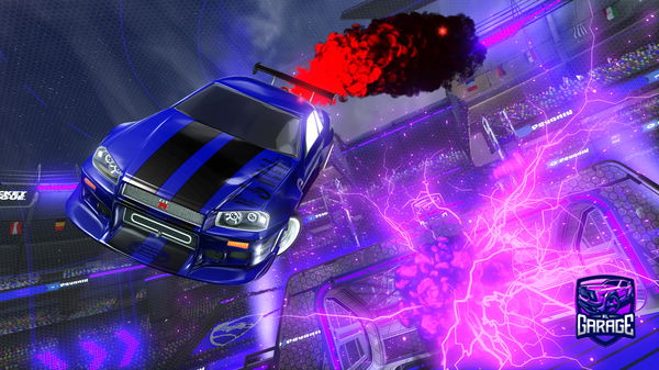 A Rocket League car design from Gunshy