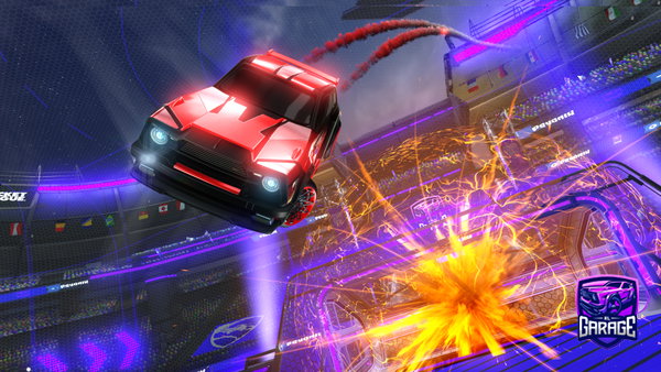 A Rocket League car design from Lanester2023