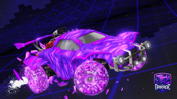 A Rocket League car design from -KOS-