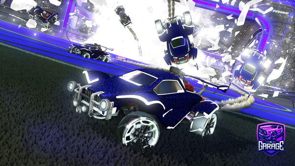 A Rocket League car design from J11