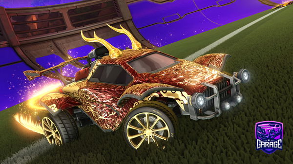 A Rocket League car design from LtCourage