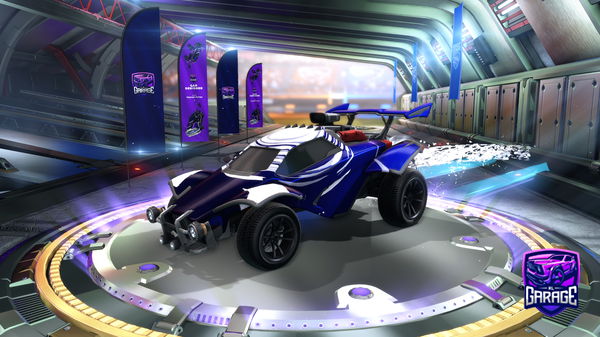 A Rocket League car design from Anonymous-James