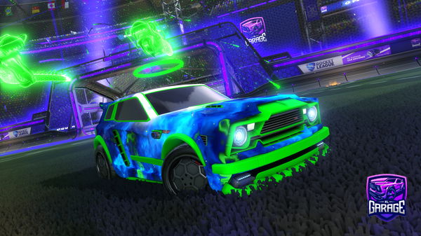 A Rocket League car design from Zac_Leigh69