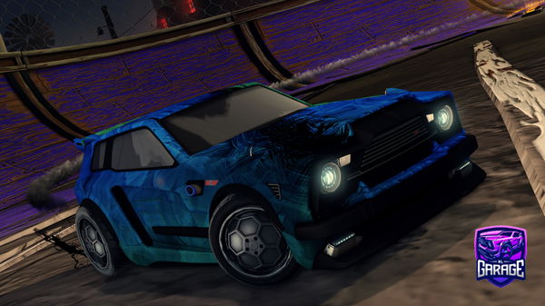 A Rocket League car design from Dennii