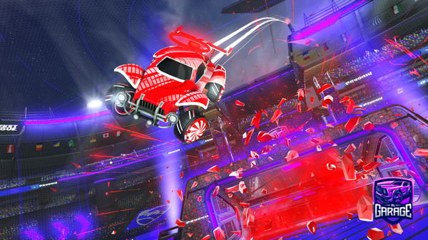 A Rocket League car design from NOTANAVERAGERLTRADER