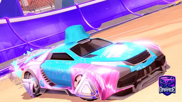 A Rocket League car design from irosario78