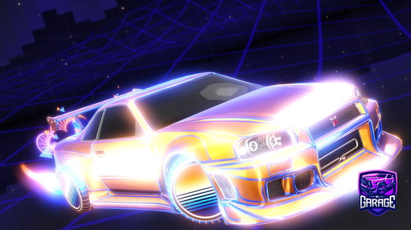 A Rocket League car design from Coconutderagol