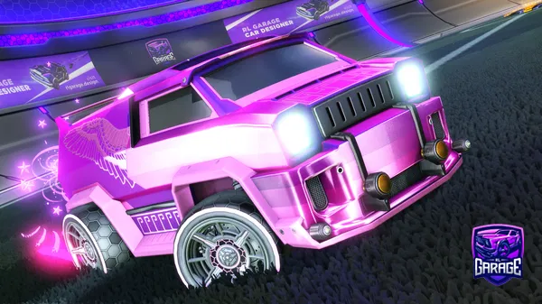 A Rocket League car design from GBTzombie