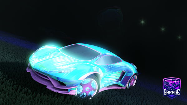 A Rocket League car design from MrRogers143