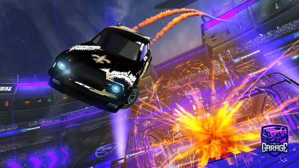 A Rocket League car design from Rz_Psycho7