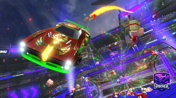 A Rocket League car design from atrlk