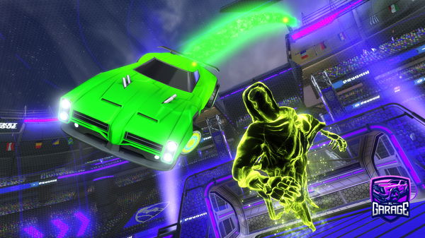 A Rocket League car design from Alitv