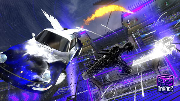 A Rocket League car design from boredfares