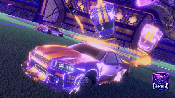 A Rocket League car design from FREEZETWIXI