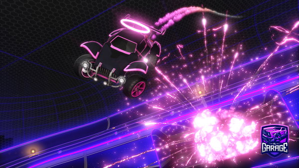 A Rocket League car design from Push3r0